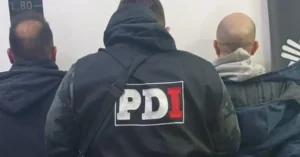 Patrullero en operativo policial
