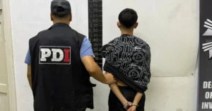 Patrullero policial en operativo en la zona oeste de Rosario