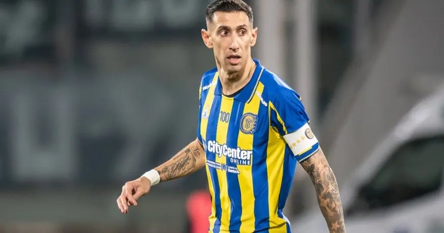 Conferencia de Di María en Central tras el clásico rosarino