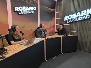 El diputado Toniolli visitó los estudios de Rosariolaciudad Media