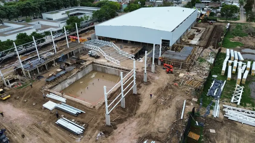 El Centro Acuático de Rosario acelera para los Suramericanos 2026