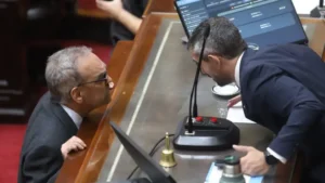 Edificio de una embajada argentina en Europa