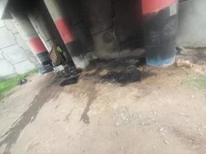 queman a un indigente