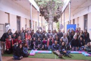 primer encuentro del proyecto tecnoteca con jóvenes