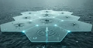 El panel que genera electricidad solo con la lluvia