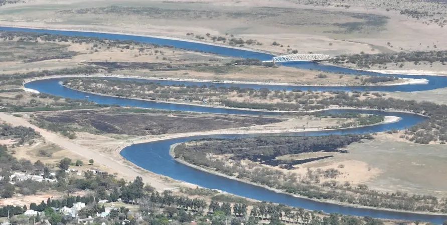 El río Salado se mantiene estable y sin crecidas en Santa Fe