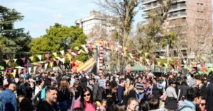 Personas disfrutando del Festival ReDi en Rosario