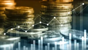 Billetes y gráficos de inflación en Argentina