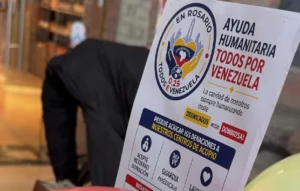 Colecta en Rosario para los damnificados por el terremoto en Venezuela