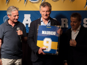 Mauricio Macri expresidente de Boca