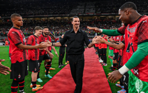 Se retiró Ibrahimovic