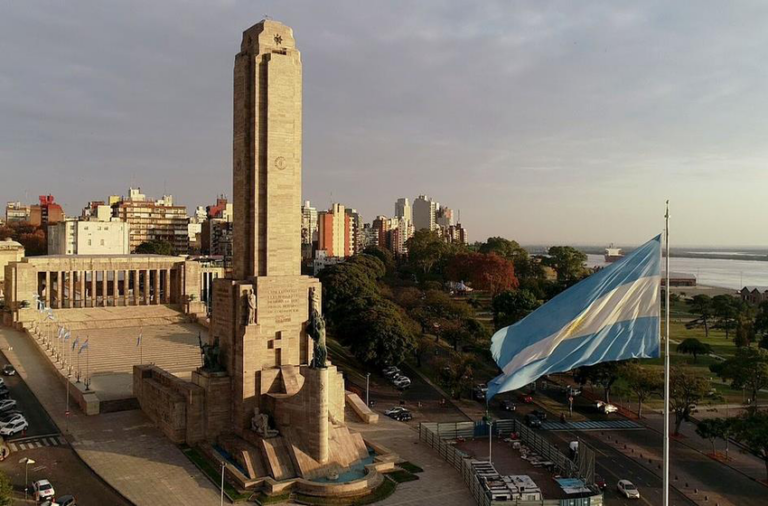 Actividade por el Día de la Bandera en Rosario