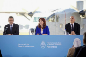 Cristina Fernández y Sergio Massa se mostraron juntos