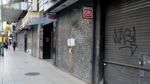 Fábrica textil con caída de actividad en Argentina