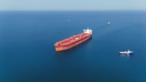 Buques en la zona del estrecho de Ormuz