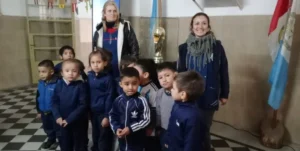 La Copa del Mundo visita escuelas de Santa Fe con proyectos educativos