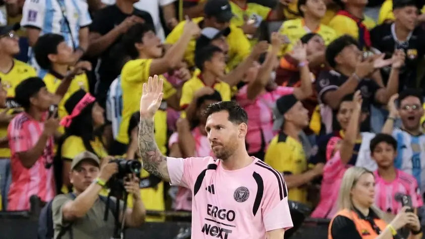 Lesión muscular de Messi preocupa al Inter Miami