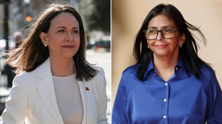 María Corina Machado y Delcy Rodríguez, el pulso por Venezuela