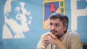 Máximo Kirchner rechazó un frente opositor anti Milei para 2027