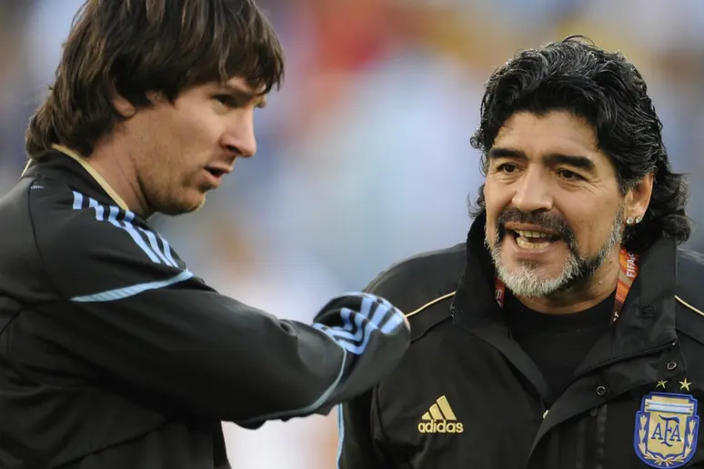 Messi recordó a Maradona tras el triunfo ante Inglaterra