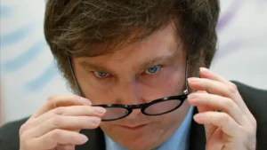 Javier Milei junto a su gabinete nacional