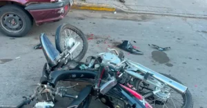 Siniestro vial en avenida Rivarola