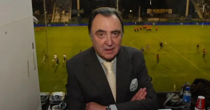 Murió Marcelo Araujo, histórico relator del fútbol argentino