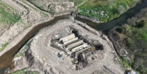 Nuevo puente sobre el Saladillo: la obra ya llegó al 55%