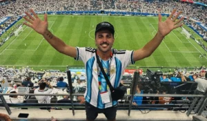 Palmito, creador del tema "La 4° Estrella", en Rosario La Ciudad