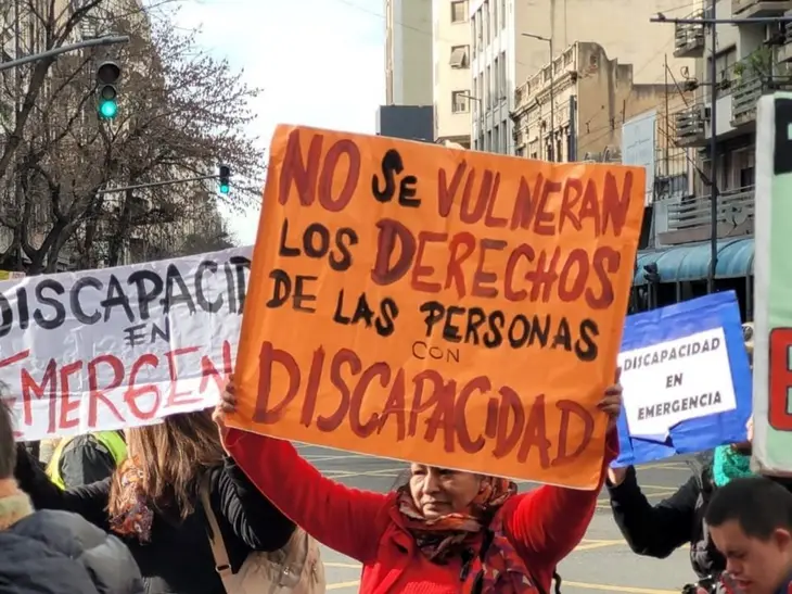 Paro nacional de discapacidad: fuerte impacto en Rosario