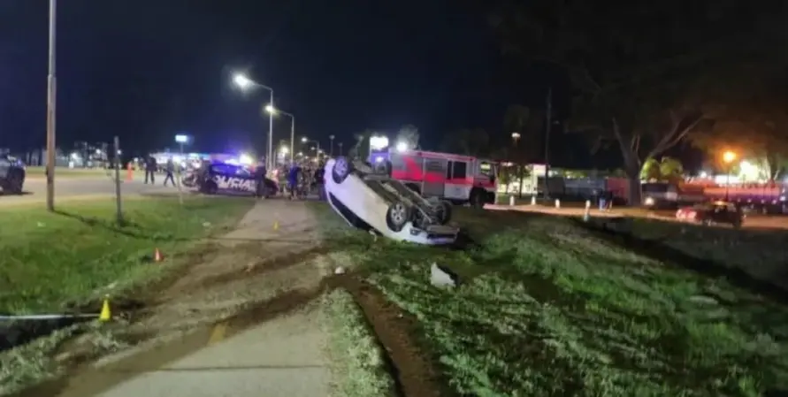 Reconquista: volcó borracho en la Ruta 11 con 2,25 de alcohol
