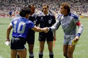 Afiche de la película que revive el Argentina-Inglaterra del Mundial 86