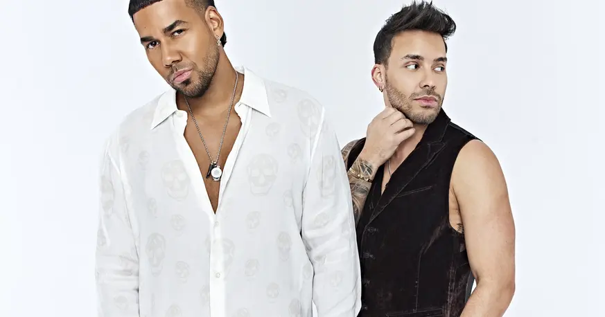 Romeo Santos y Prince Royce anuncian show conjunto en el país