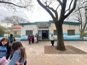 Escuela primaria donde estudió Lionel Messi en Rosario
