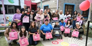Campaña de prevención del cáncer de mama en Rosario