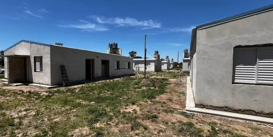 San Jorge: avanzan 27 nuevas viviendas con fondos provinciales