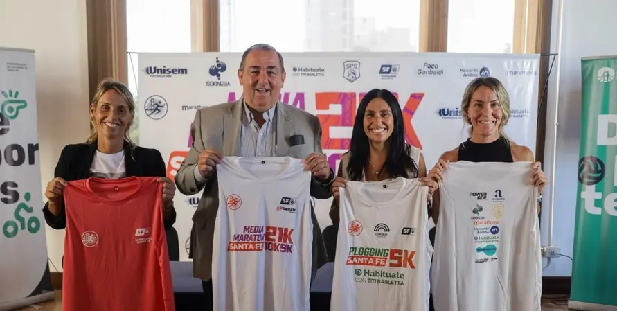 Santa Fe corre entre río, Costanera y Puerto este domingo