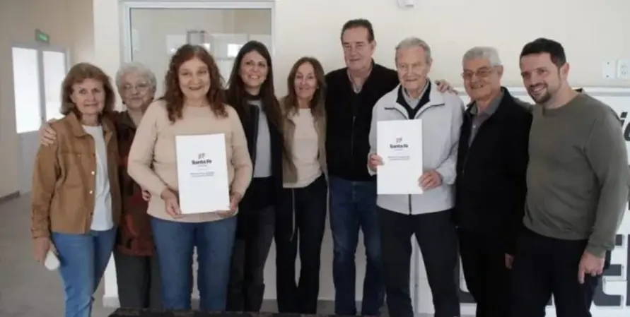 Santa Fe firmó millonario convenio con hogar de ancianos