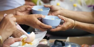 Entrega de bolsones alimentarios en la provincia de Santa Fe