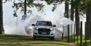 Operativo de prevención en localidad del interior santafesino