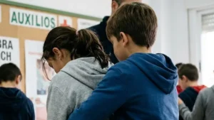 Carteles con instrucciones de maniobra de Heimlich en Santa Fe