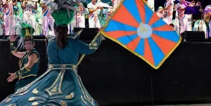 Carnaval en la localidad de Sastre, provincia de Santa Fe