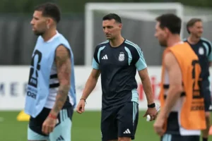 La Selección argentina se prepara para el Mundial