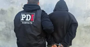 Patrullero policial en Rosario