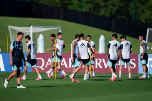 Formación de la selección argentina para enfrentar a Suiza
