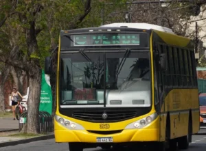 Colectivo interurbano en Santa Fe