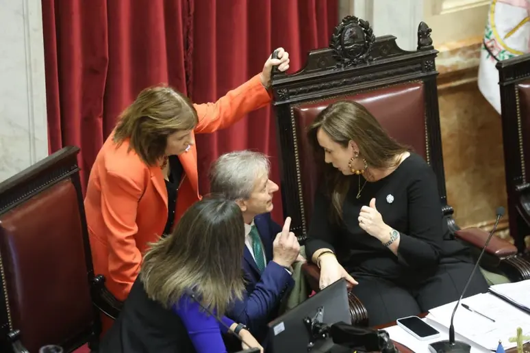 Tensión en el Senado entre Villarruel y Bullrich