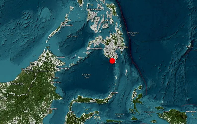 Terremoto de 7,8 en Filipinas y alerta de tsunami