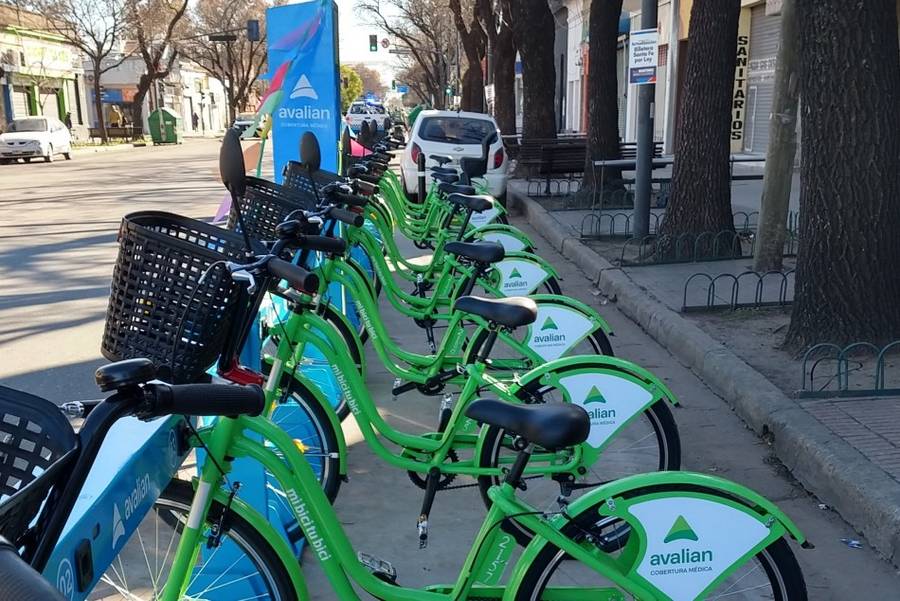 Mi bici tu bici sumó estaciones en la zona sur Rosario la ciudad