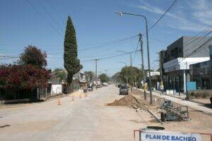 cortes en calle Baigorria por arreglos